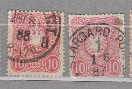 Германская империя Германия PFENINGE 1875 год  лот 6