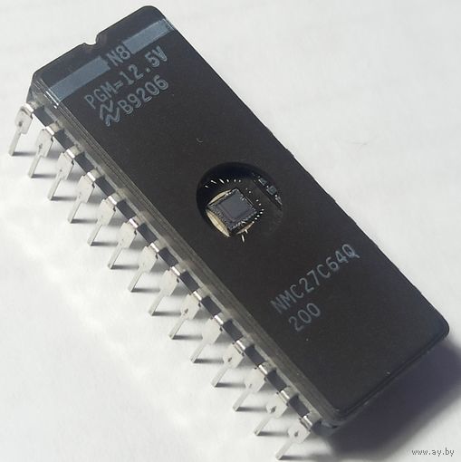NMC27C64Q. Микросхема памяти CMOS Eprom 65,536-bit (8192 X 8)