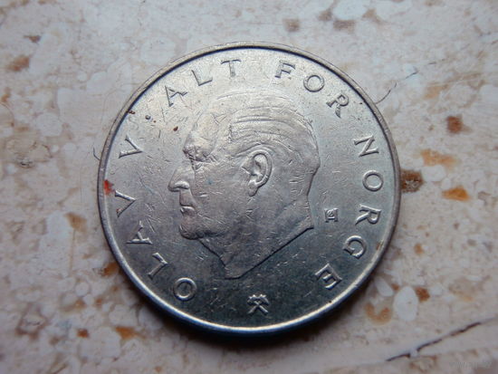 1 крона 1983 Норвегия.