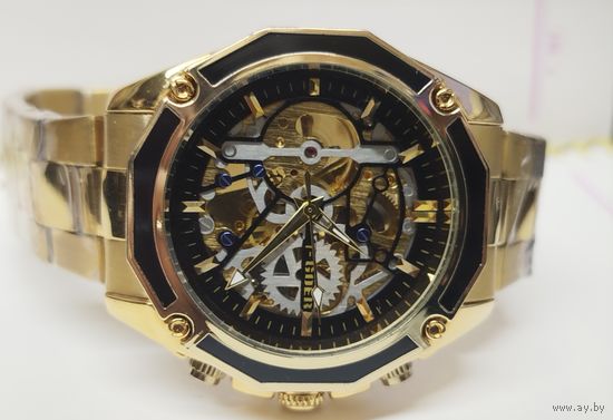 Часы "T-Goer" Автоподзавод,Скелетон,Не ношеные