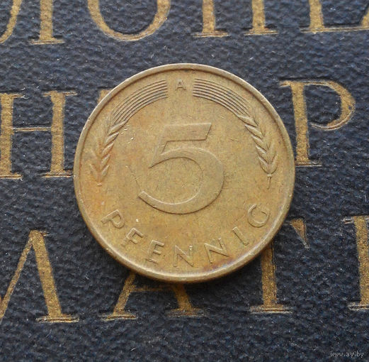 5 пфеннигов 1991 (A) Германия ФРГ #01