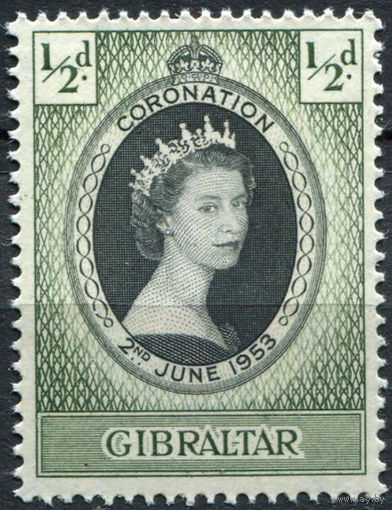 Гибралтар 1953** Коронация