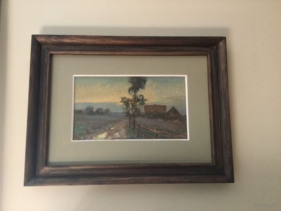 Павлыго А.Н. 1935-2012.Деревенский двор.