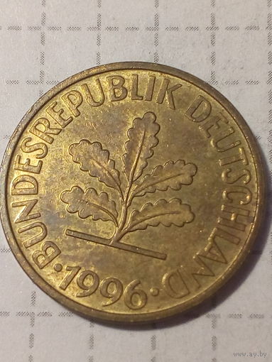 10 пфеннигов ФРГ 1996 год F