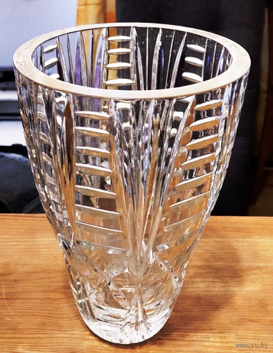 Ваза хрустальная тяжелая