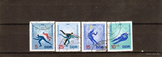ГДР. Зимние олимпийские игры.1968.