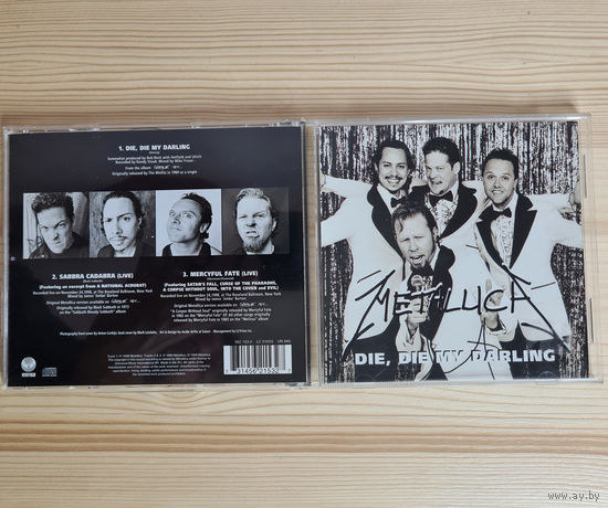 Metallica - Die, Die My Darling (CD, Europe, 1999, лицензия)