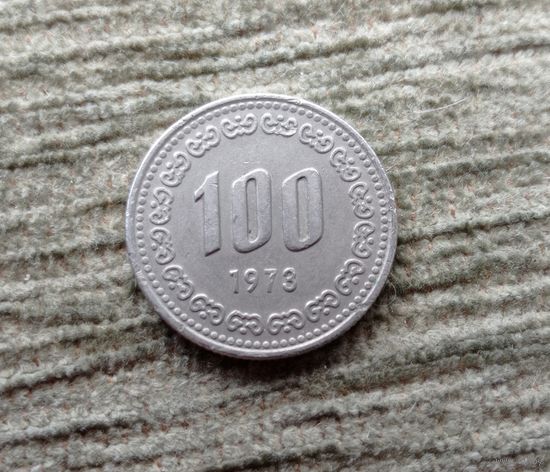 Werty71 Южная Корея 100 вон 1973