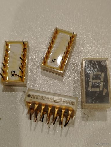 Индикатор семисигментный 4 шт. Лот