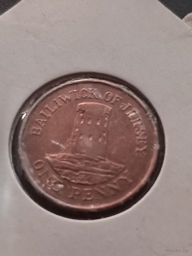 Джерси 1 пенни 1998 г.