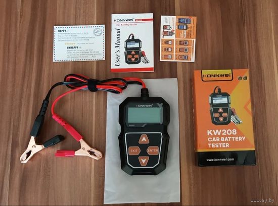 Тестер аккумуляторных батарей KONNWEI KW208