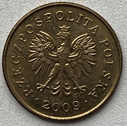 Польша 5 грошей 2009 г.