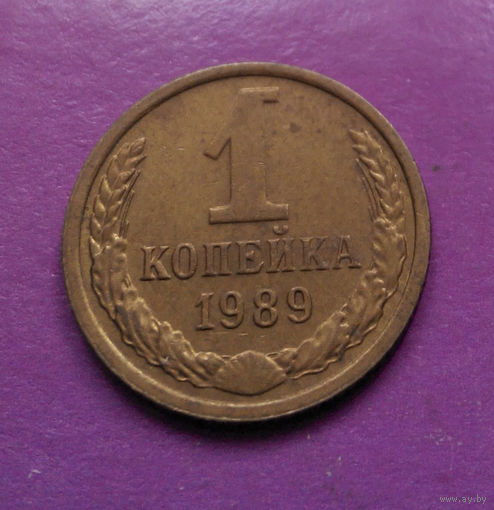 1 копейка 1989 года СССР #05