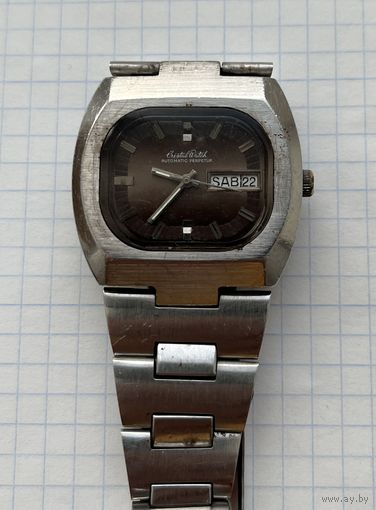 Швейцарские часы CRISTAL WATCH. Автоподзавод. Не рабочие, маятник живой.
