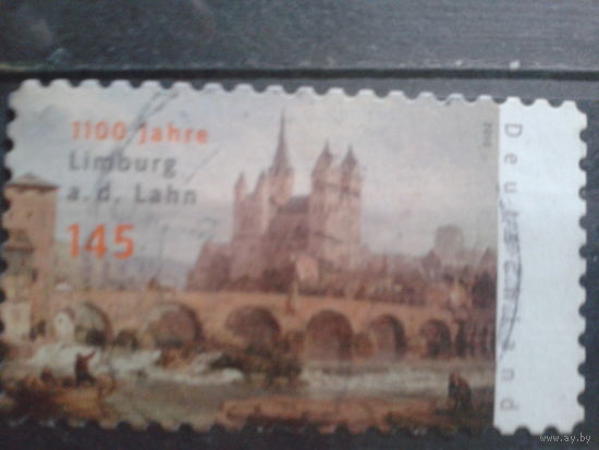 Германия 2010 1100 лет г. Лимбург, живопись Михель-2,6 евро гаш
