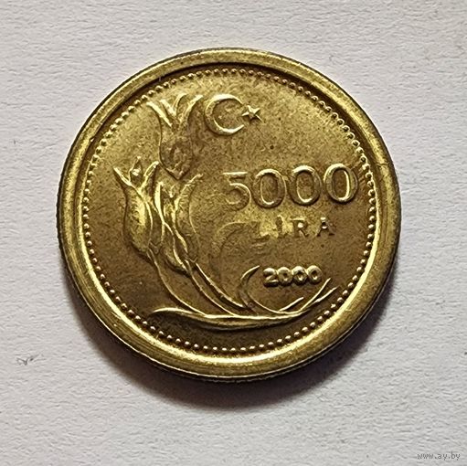 Турция 5.000 лир, 2000