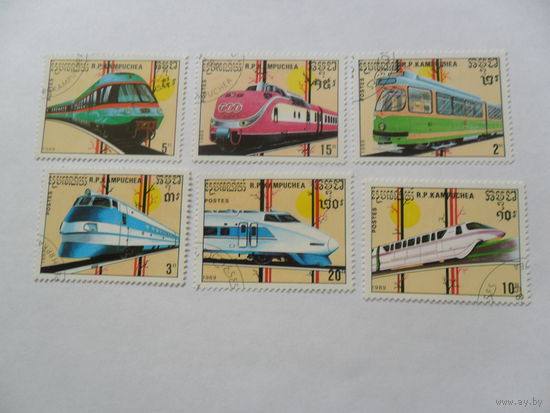 Кампучия, ж/д техника