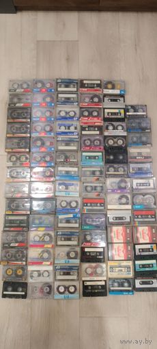 Аудиокассеты 80 шт.