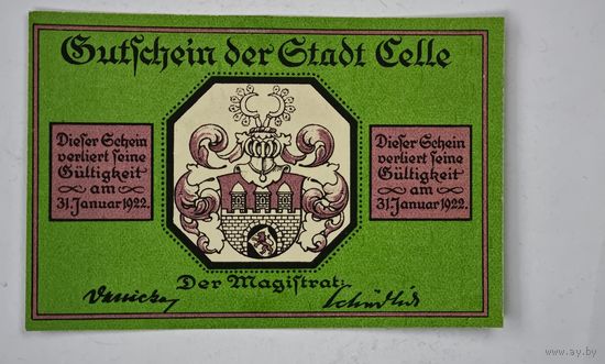 1922 год 100  геллеров  Германия нотгельд