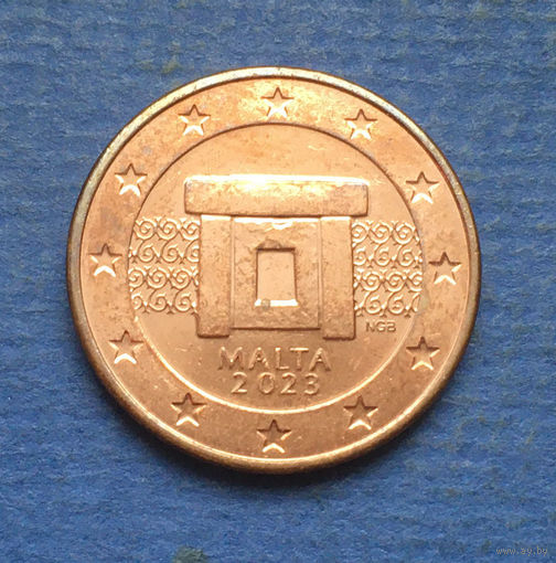 Мальта 5 евроцентов 2023