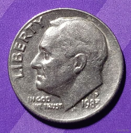 10 центов 1983 г США