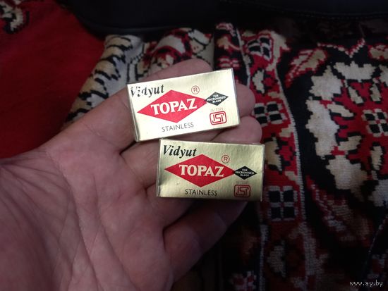 Назад в СССР Лезвия для бритья  90-х годов Topaz