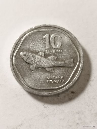 Филиппины 10 сентимо 1993