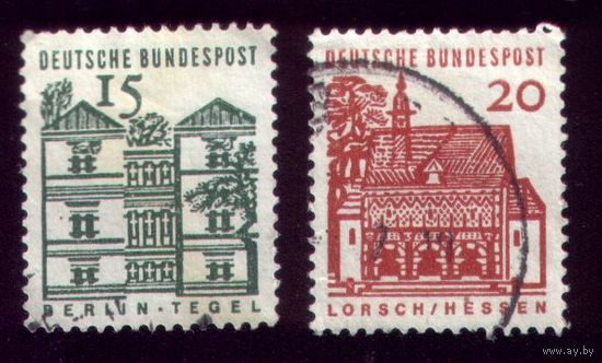 2 марки 1964 год Германия 455-456
