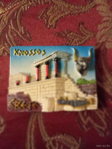 Магнит Кносского дворца и минотавра на Крите, Греция
