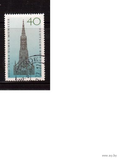 Германия(ФРГ)-1977 (Мих.937) , гаш. , Архитектура