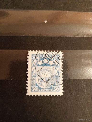 1927 Латвия герб зуб  10 (2-15)