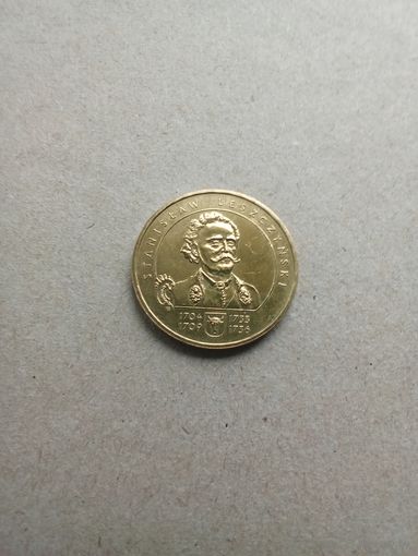 Польша 2 злотых 2003 г. Станислав I Лещинский (*). Сохран!!!