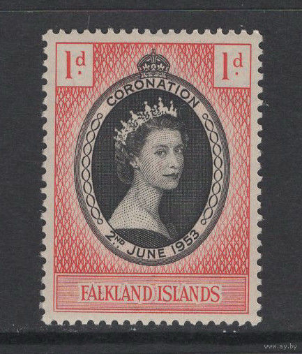 1953 Фолкленды /Falkland Island** Коронация Королева Елизавета II