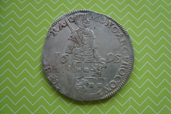Талер 1695 г. Зильбердукат.