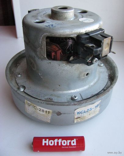 Двигатель мотор KCL23-12, SVC-2811 пылесоса ( Н=110 мм, Д=130 мм )