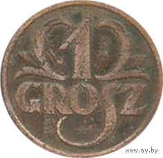 Польша 1 грош 1936г.