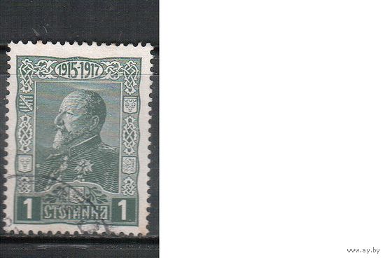 Болгария-1918, (Мих.122),  гаш.  ,30-лет правления Фердинанда I , (2)