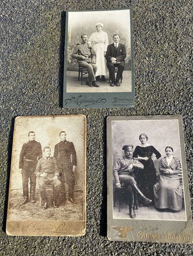 Кабинет фото ПМВ! ВОИНЫ РИА! 3 шт.