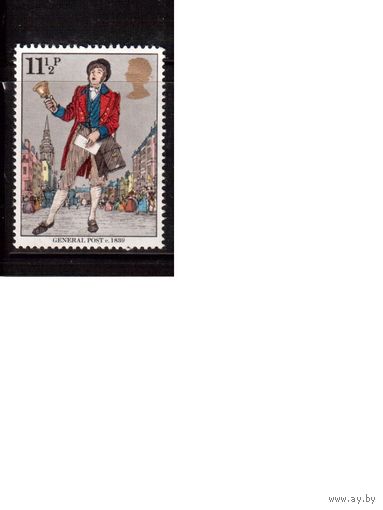Великобритания-1979(Мих.805) , * (без клея),