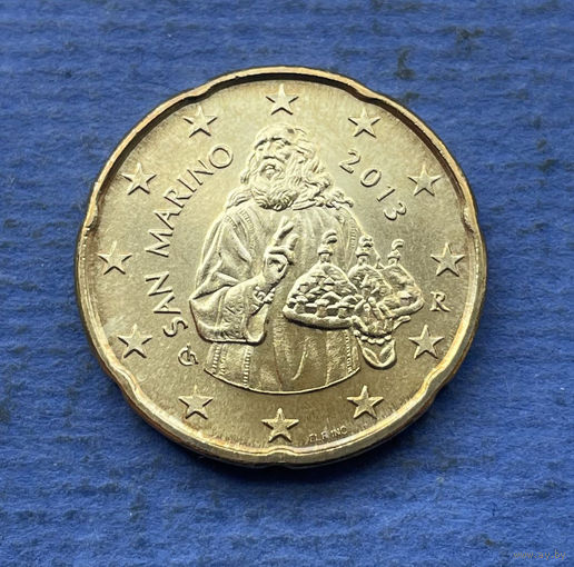 Сан-Марино 20 евроцентов 2013