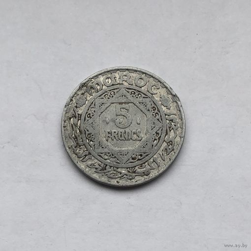 5 франков 1951 Марокко