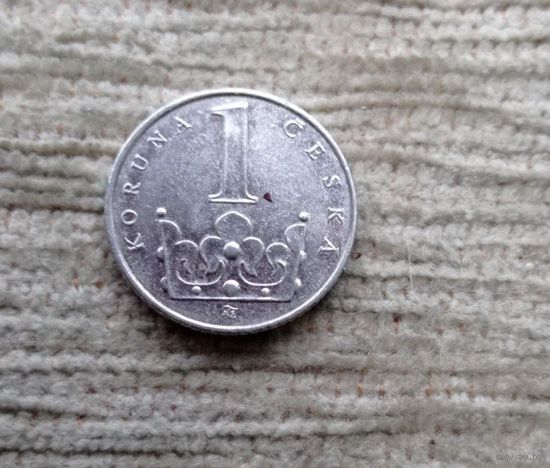 Werty71 Чехия Чехословакия 1 крона 1993