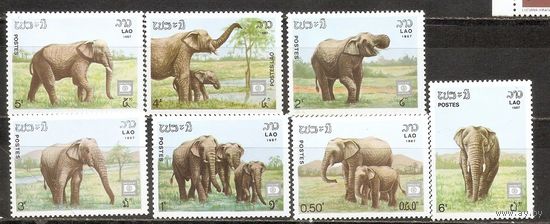 ФФ2 Лаос 1987 Слон