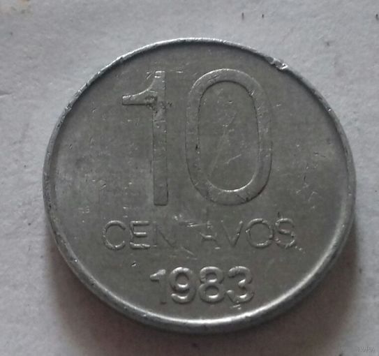 10 сентавос, Аргентина 1983 г.