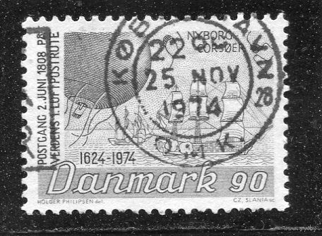 Дания. 350 лет датской почте