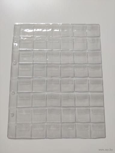 Листы-файлы для монет на 48 ячеек