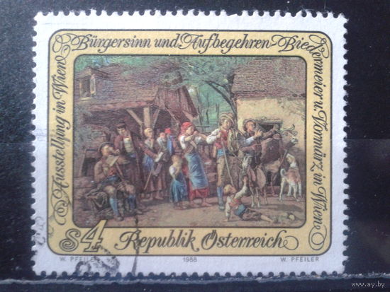 Австрия 1988 Живопись