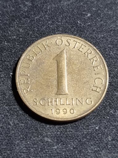 Австрия 1 шиллинг 1990