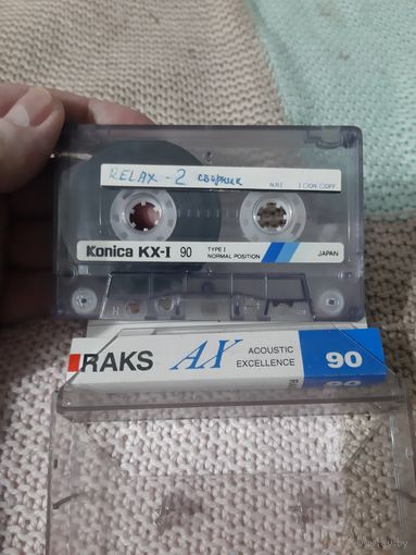 Кассета Konica KX-I 90. Europe, BLACK, Sandra, Chris de Burgh и др