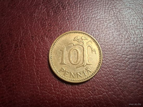 Финляндия 10 пенни 1972